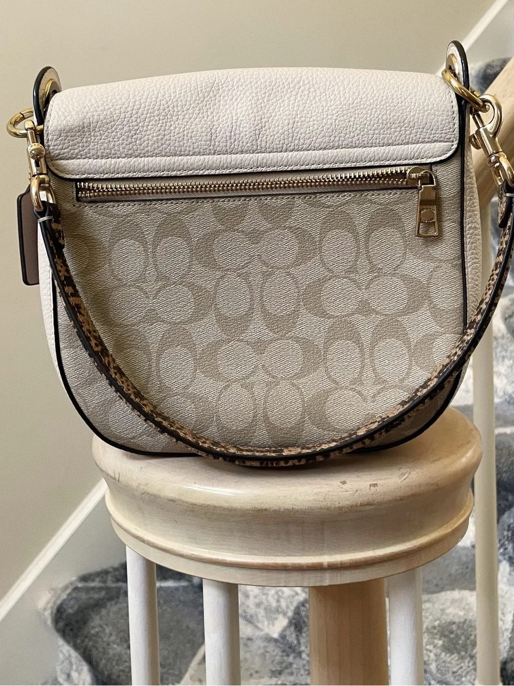 Coach Kleo Shoulder Bag In Signature Canvas